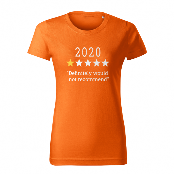 ID0132 – vtipne – 2020 – tricko_damske_oranzova