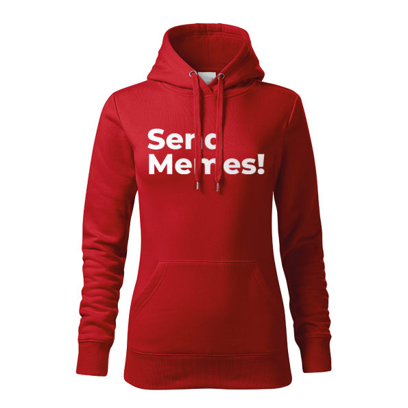 ID0127 – vtipne – Send_memes – mikina_damska_cervena