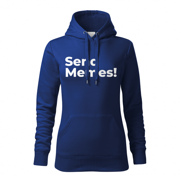 ID0127 – vtipne – Send_memes – mikina_damska_modra