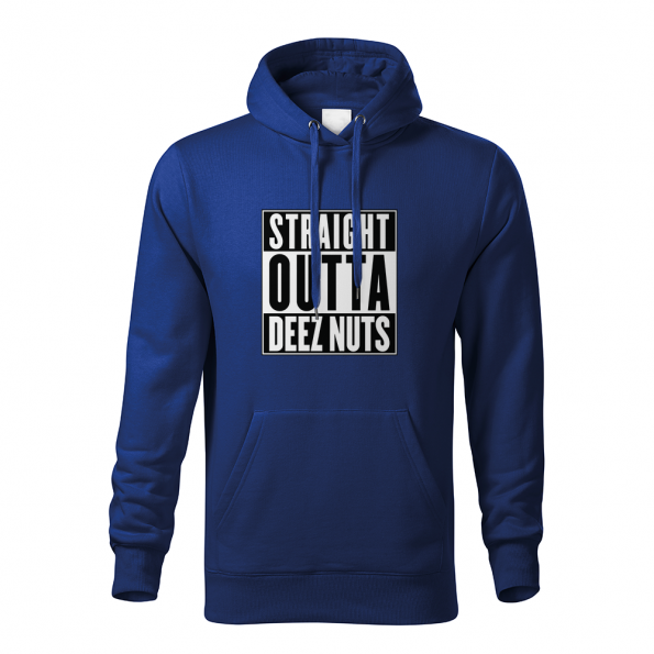 ID0133 – vtipne – straight_outta_teez_nuts – mikina_panske_modra
